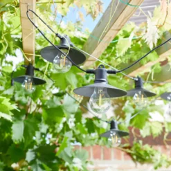 LED-Solar-Lichterkette Vivo 365, 8-flammig IP44