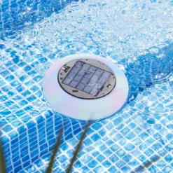LED-Solar-Poollicht Pool Light multicolor warmweiß