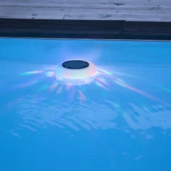 LED-Solar-Poollicht Pool Light multicolor warmweiß