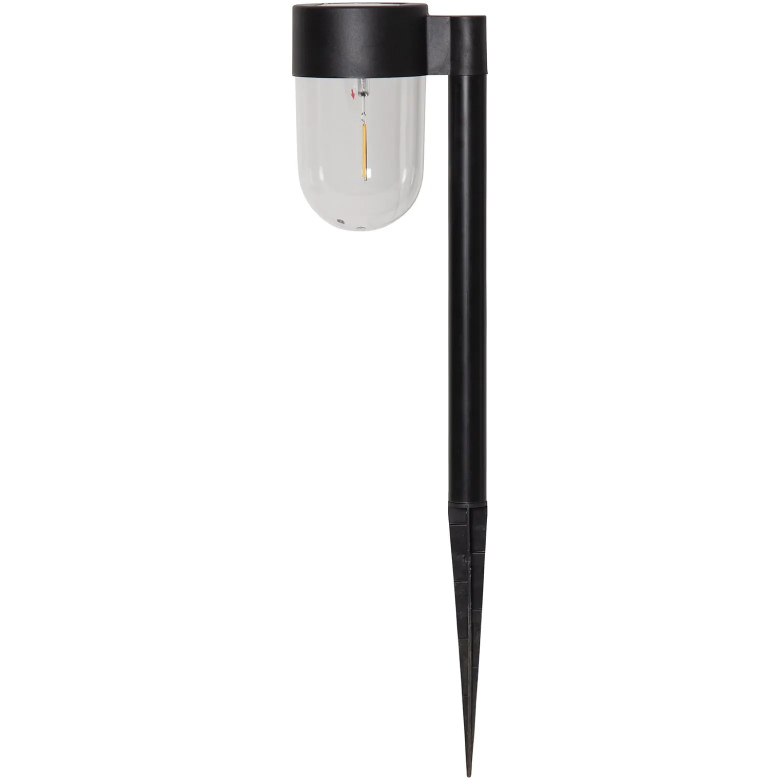 LED-Solarsockelleuchte Cupola im 2er-Set