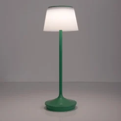 LED-Solar-Tischleuchte Emmi CCT aufladbar, grün