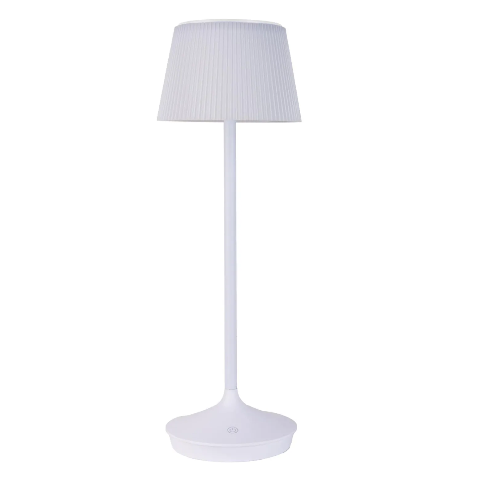 LED-Solar-Tischleuchte Emmi CCT aufladbar, weiß