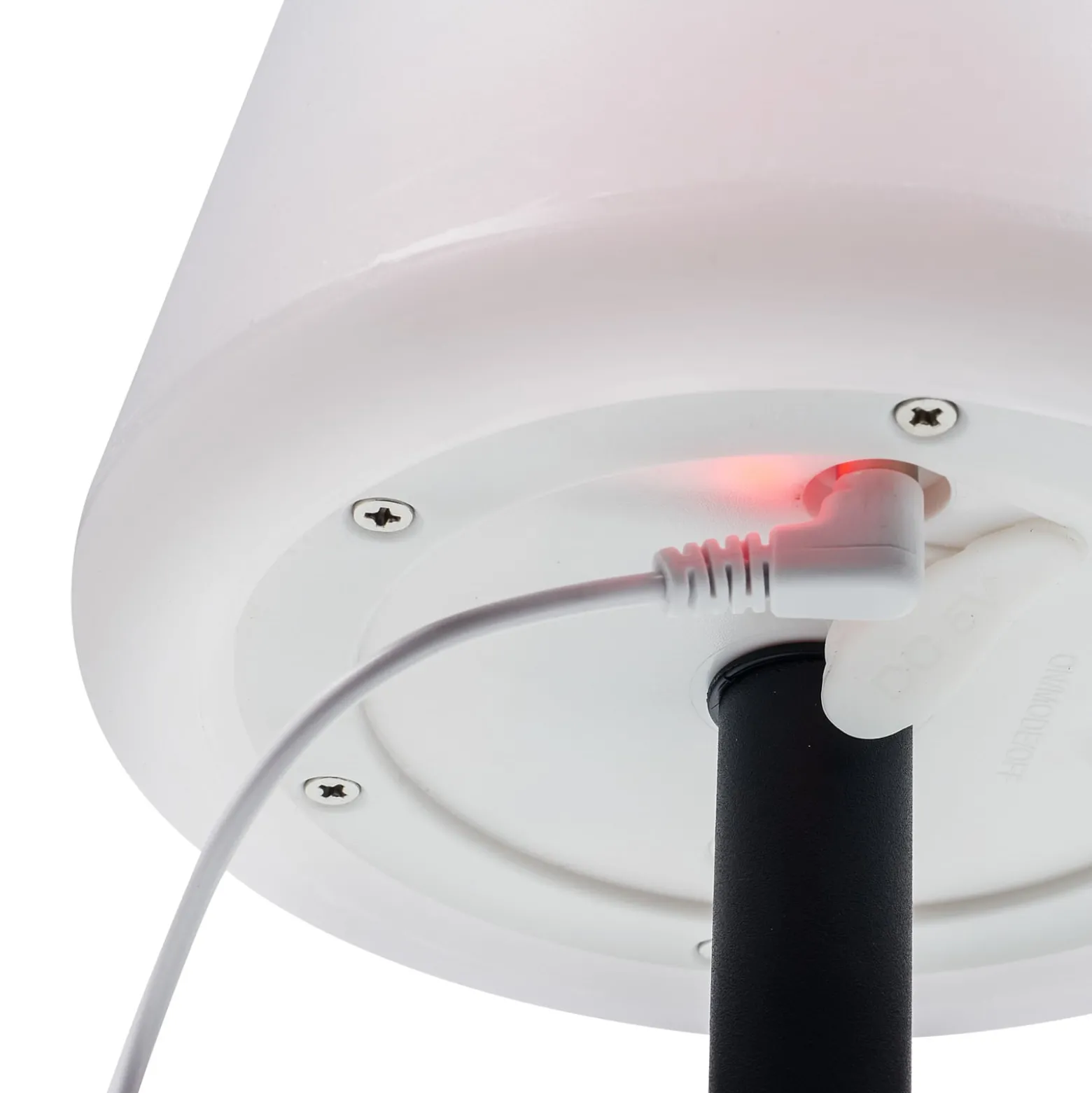 LED-Solartischleuchte OSL-50012 Akku und USB-Kabel