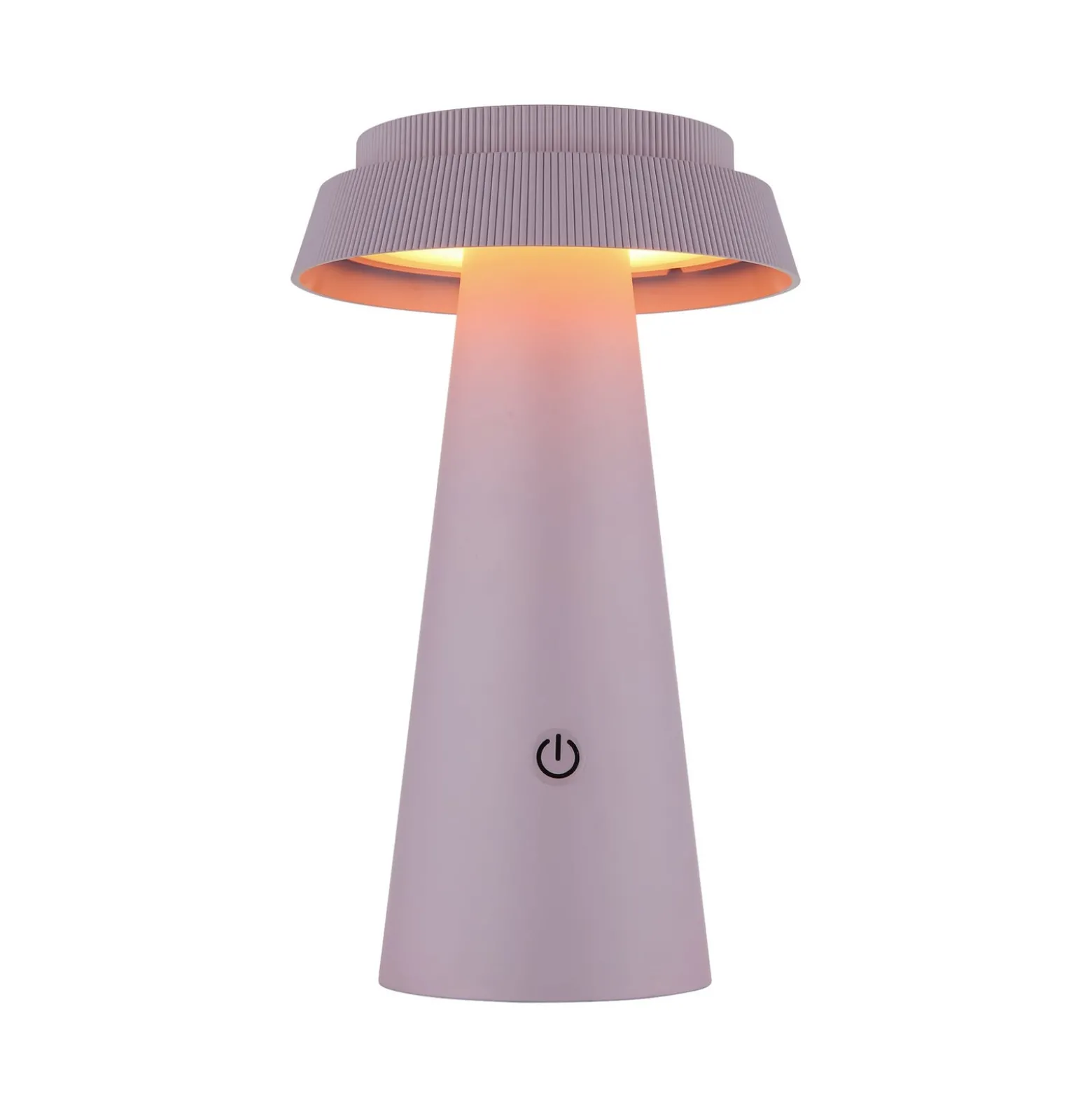 LED-Solar-Tischleuchte 36624, pink, Akku, CCT, IP54, dimmbar