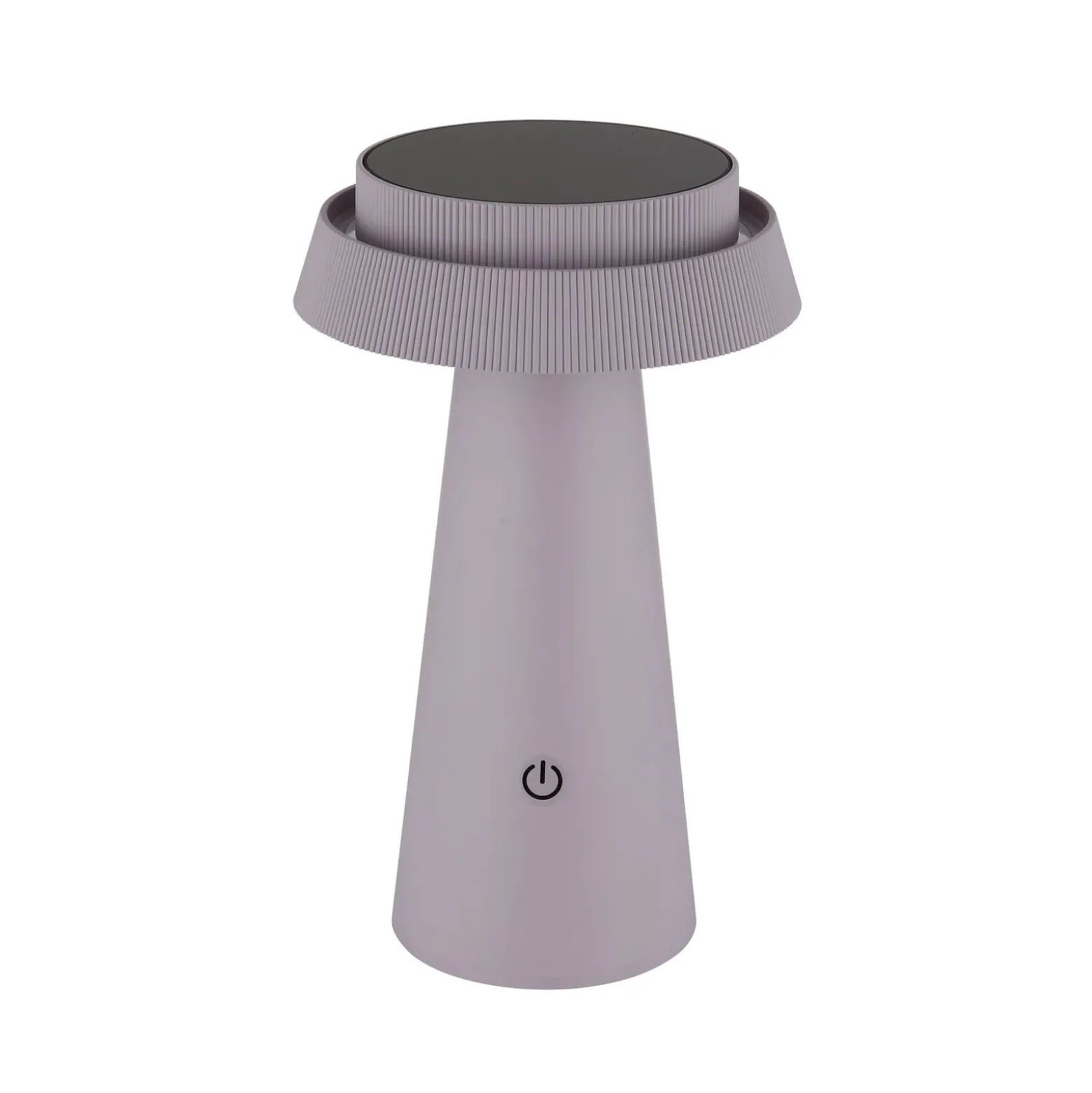 LED-Solar-Tischleuchte 36624, pink, Akku, CCT, IP54, dimmbar