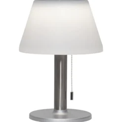LED-Solar-Tischleuchte Solia mit Zugschalter