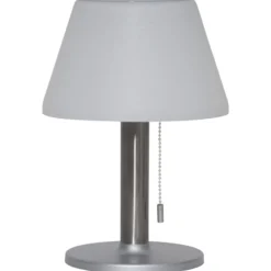 LED-Solar-Tischleuchte Solia mit Zugschalter