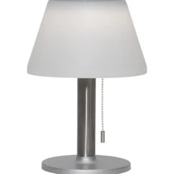 LED-Solar-Tischleuchte Solia mit Zugschalter