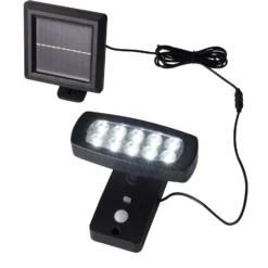 LED-Solarwandleuchte 67423BK-PIR, Bewegungsmelder