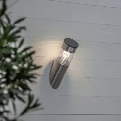 LED-Solarwandleuchte Marbella mit Bewegungssensor