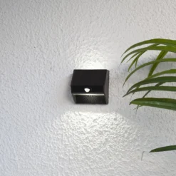 LED-Solarwandleuchte Wally mit Up- und Downlight