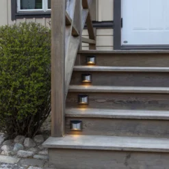 LED-Solarwandleuchte Wally, silber, 2er-Set
