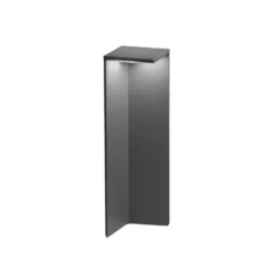 LED-Solarwegeleuchte Fold, dunkelgrau, Bewegungsmelder, IP54