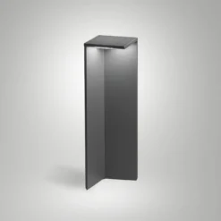 LED-Solarwegeleuchte Fold, dunkelgrau, Bewegungsmelder, IP54