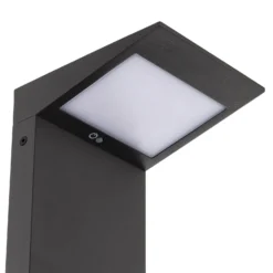 LED-Solarwegeleuchte Soleil, anthrazit, Metall, IP54, Sensor