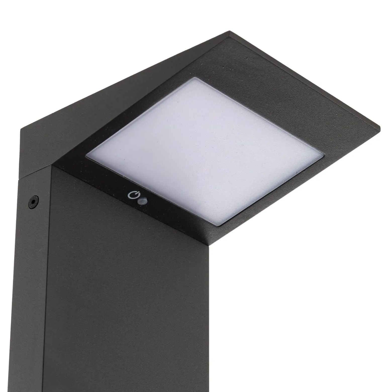 LED-Solarwegeleuchte Soleil, anthrazit, Metall, IP54, Sensor