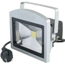 LED-Strahler Benrath, Anti-Panik-Leuchte mit Akku