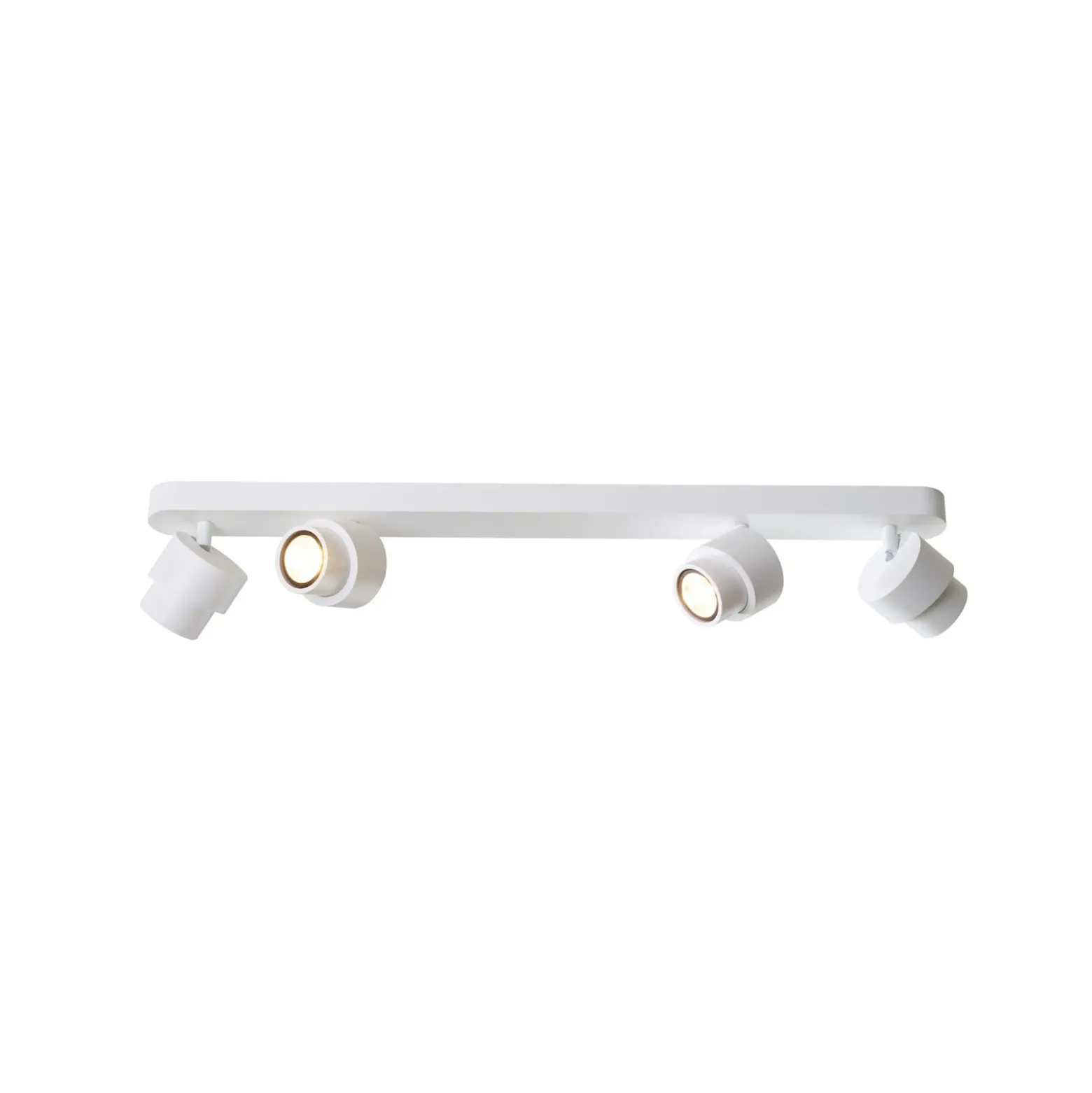 LED-Strahler BRUSH, weiß, 70 cm, 4-flg. Metall, dim, 2.700 K