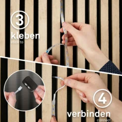 LED-Stripe Pimp your panel, Ergänzungsset, CCT, Länge 2,6 m