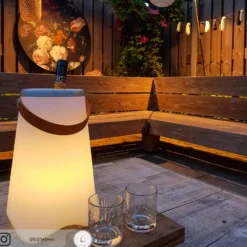 LED-Tischlampe Jamaica mit Bluetooth-Lautsprecher
