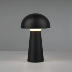 LED-Tischlampe Lennon IP44 Akku, Touchdim, schwarz