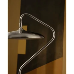 LED-Tischleuchte Artist, stahlfarben, Höhe 41 cm, Edelstahl
