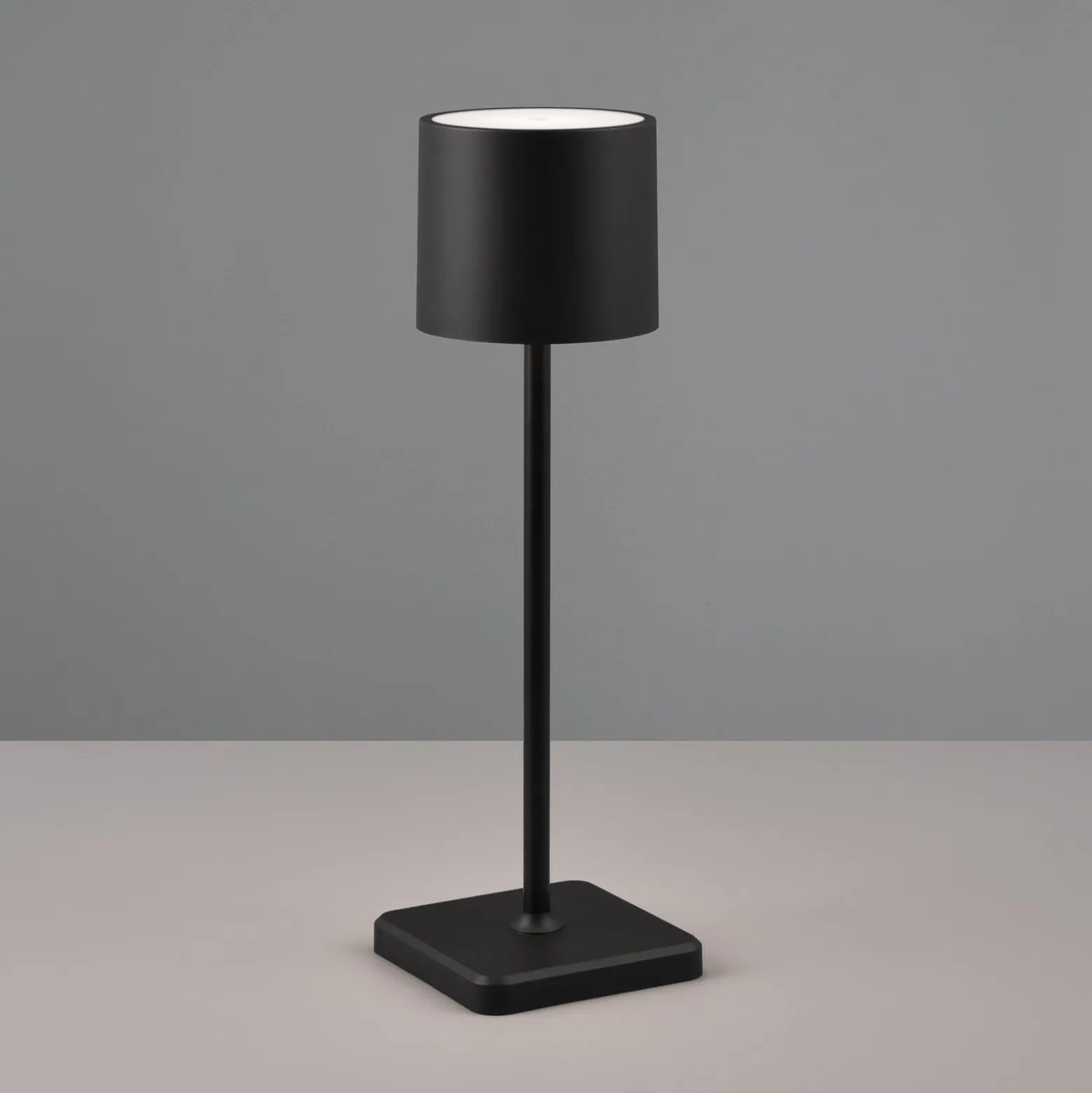 LED-Tischleuchte Fernandez, Dimmer und CCT schwarz