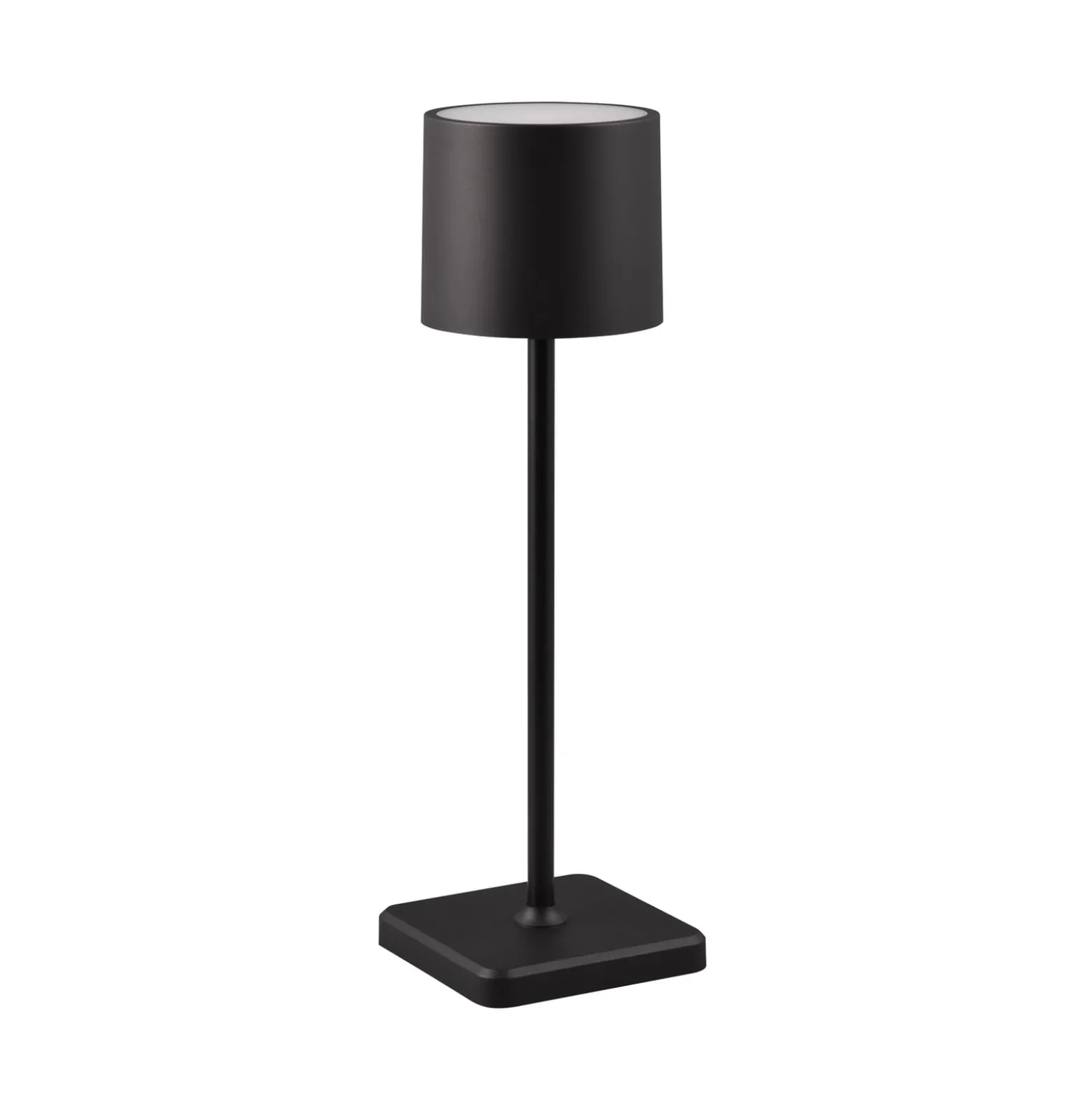 LED-Tischleuchte Fernandez, Dimmer und CCT schwarz