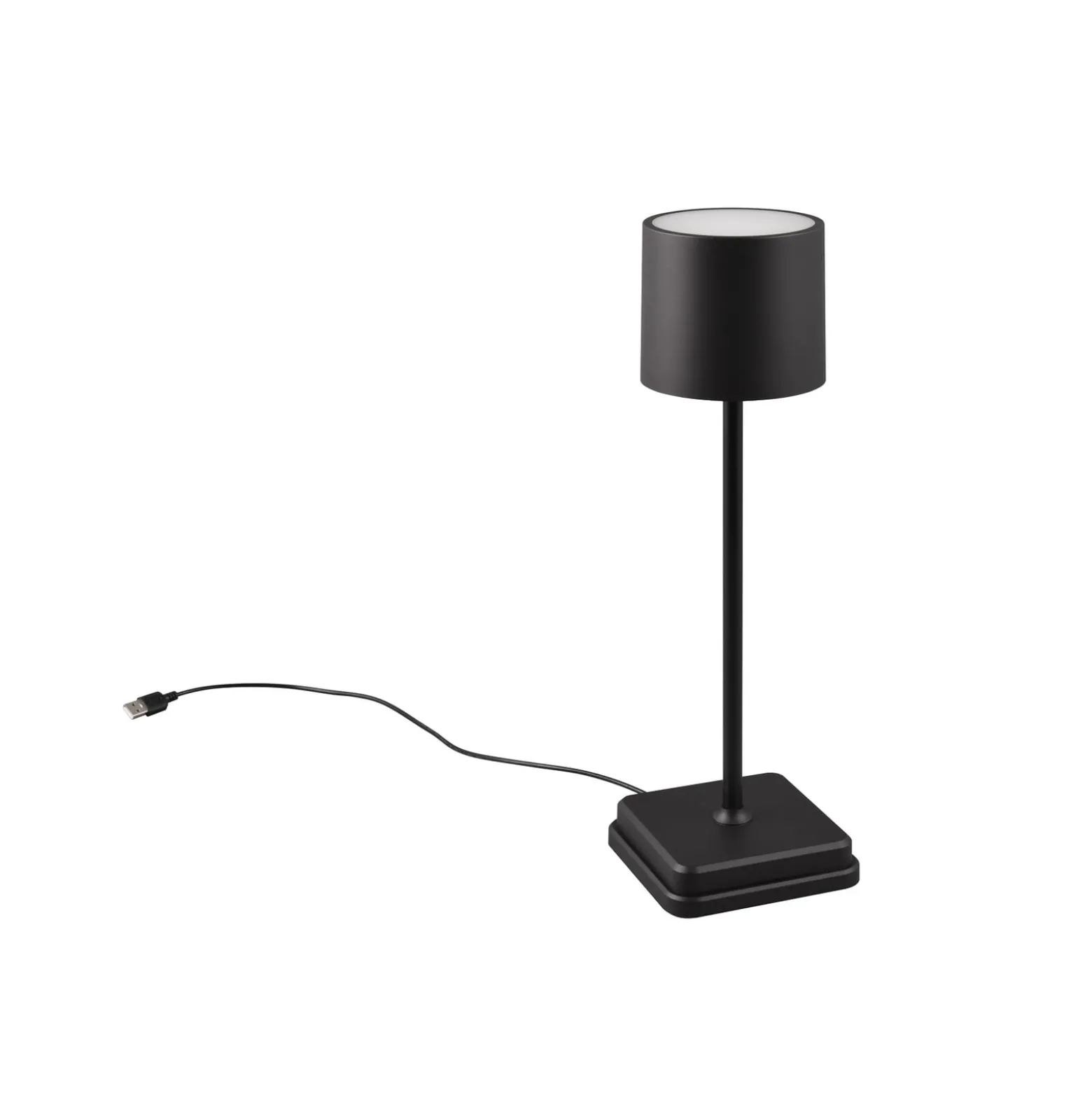 LED-Tischleuchte Fernandez, Dimmer und CCT schwarz