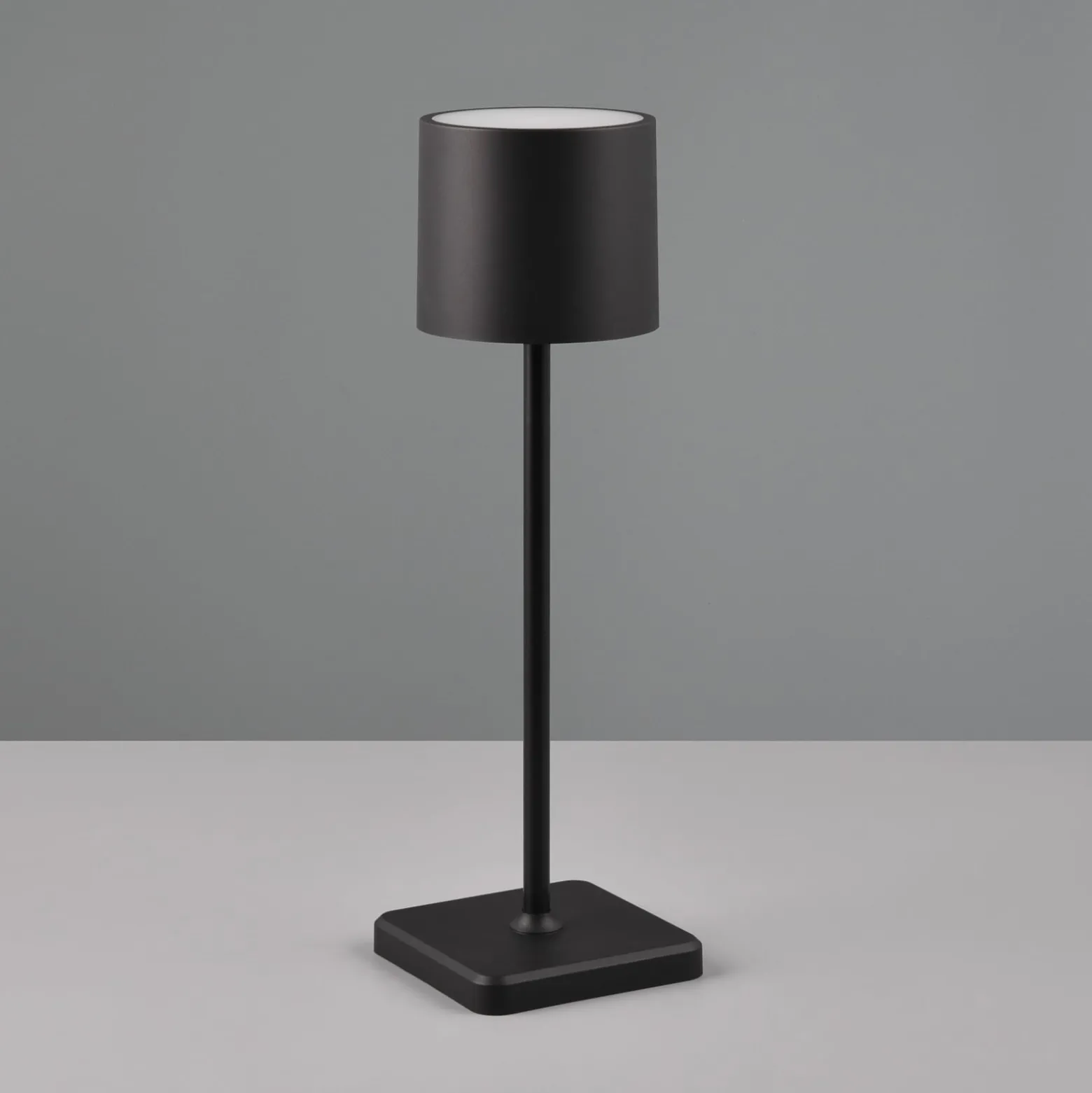 LED-Tischleuchte Fernandez, Dimmer und CCT schwarz