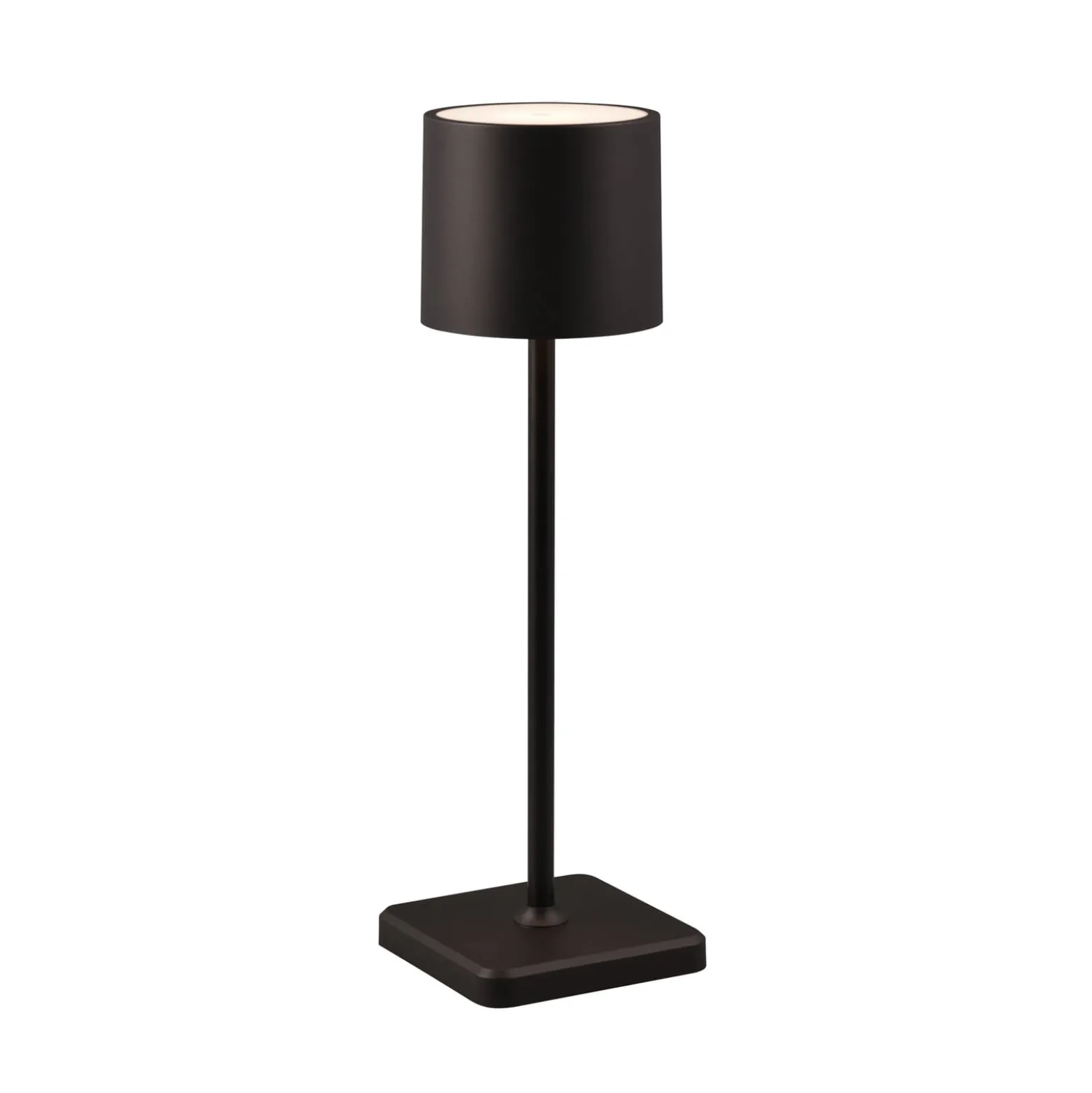 LED-Tischleuchte Fernandez, Dimmer und CCT schwarz