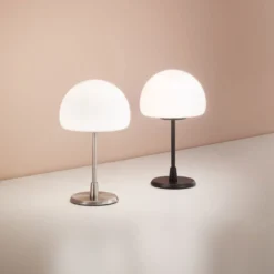 LED-Tischleuchte Gaia mit Touchdimmer, schwarz
