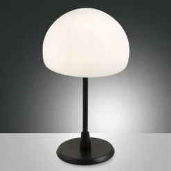 LED-Tischleuchte Gaia mit Touchdimmer, schwarz