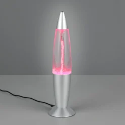 LED-Tischleuchte Holly, titanfarben, Höhe 35 cm, RGB, USB