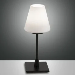LED-Tischleuchte Lucy mit Touchdimmer, schwarz