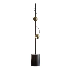 LED-Tischleuchte Magnetic, bronze/gold