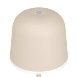 LED-Tischleuchte Mannera mit Akku, sand