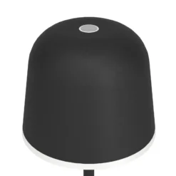 LED-Tischleuchte Mannera mit Akku, schwarz