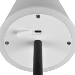 LED-Tischleuchte Martinez, Dimmer und CCT, schwarz