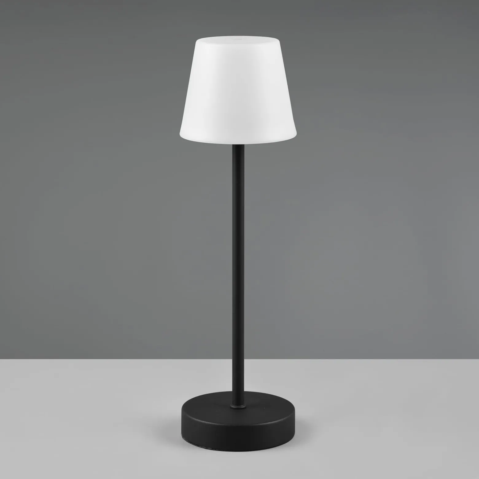 LED-Tischleuchte Martinez, Dimmer und CCT, schwarz