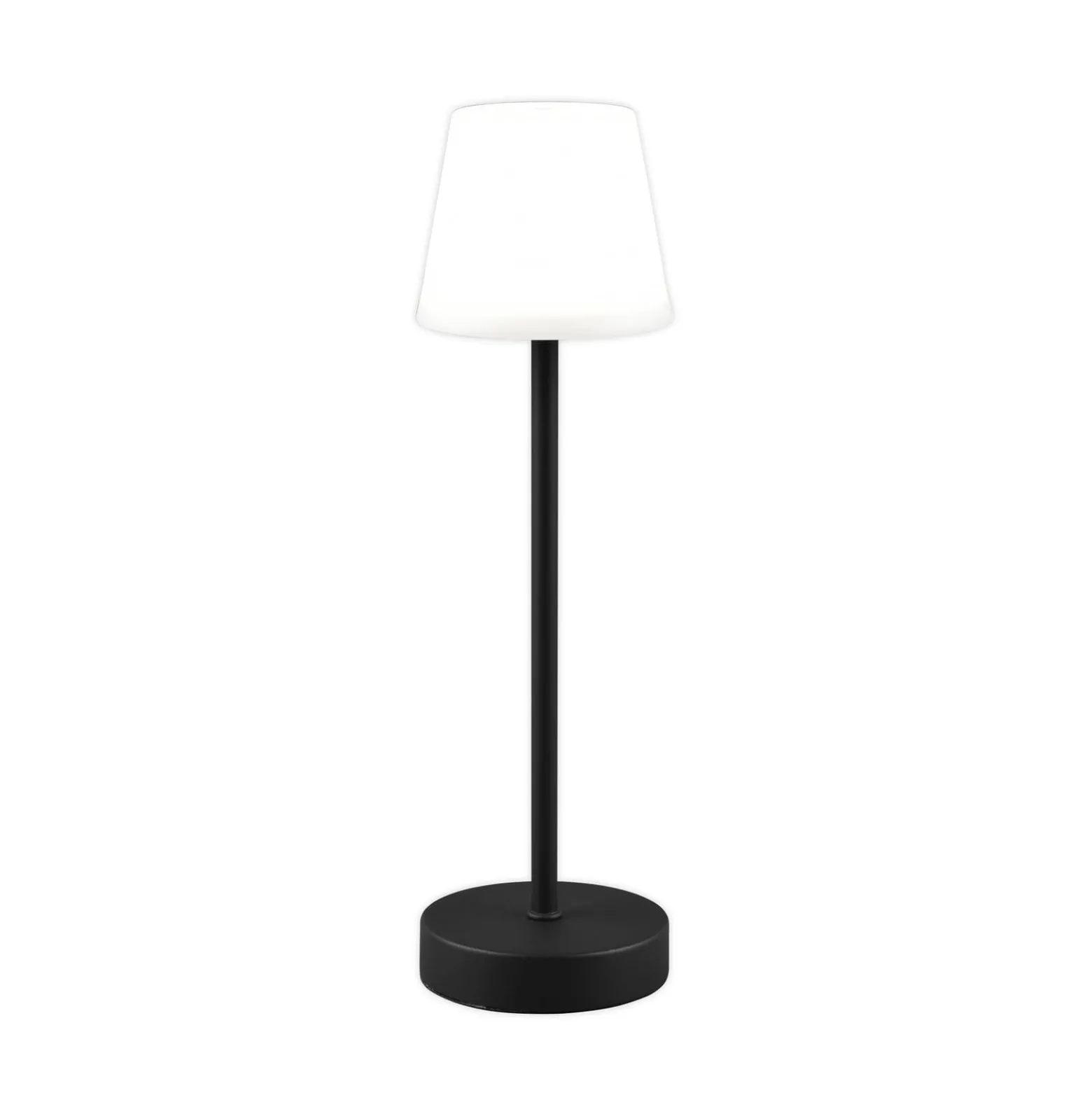 LED-Tischleuchte Martinez, Dimmer und CCT, schwarz