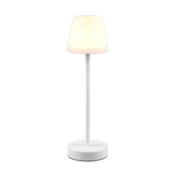 LED-Tischleuchte Martinez, Dimmer und CCT, weiß