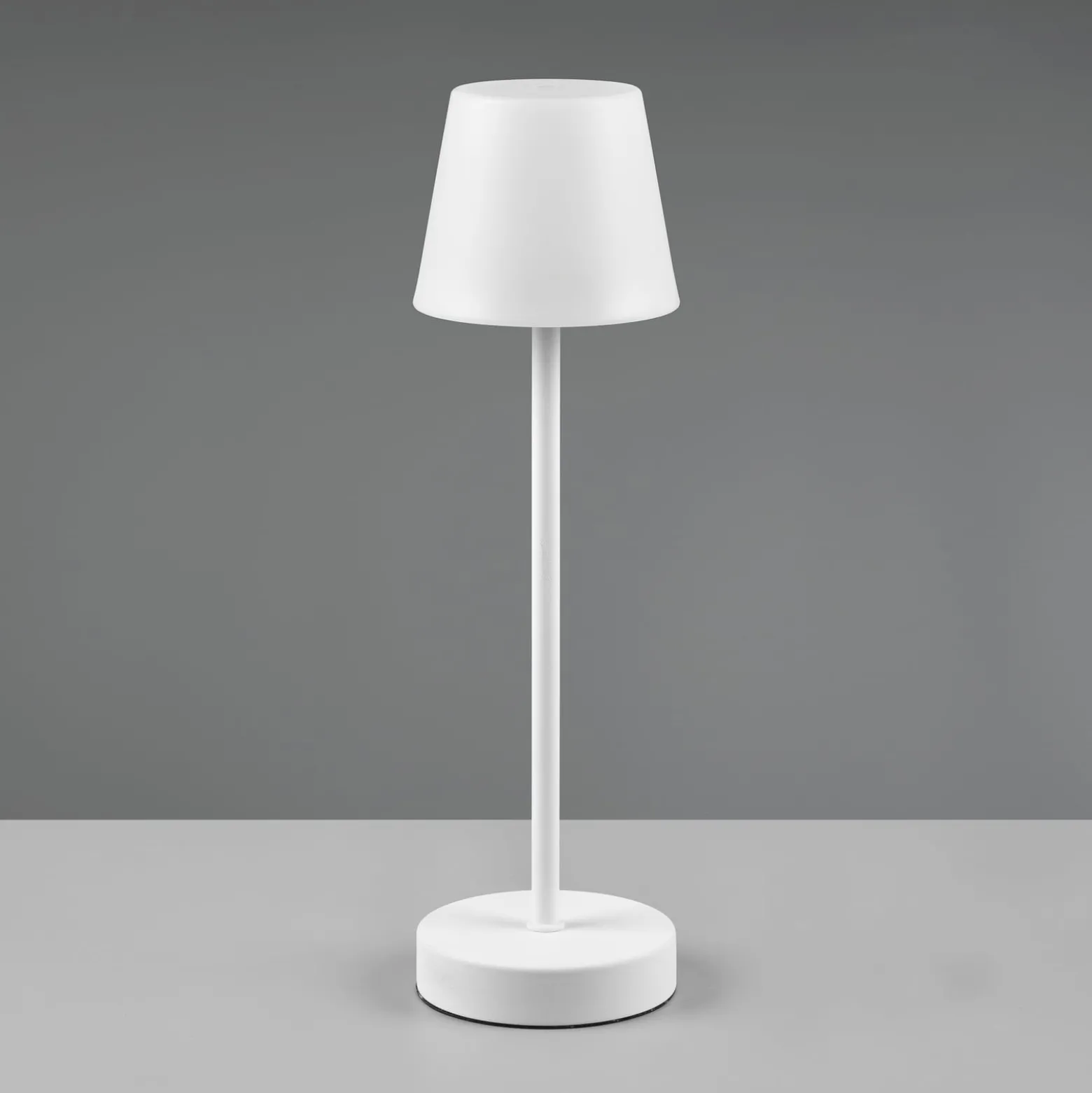 LED-Tischleuchte Martinez, Dimmer und CCT, weiß