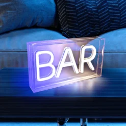 LED-Tischleuchte Neon Bar, USB