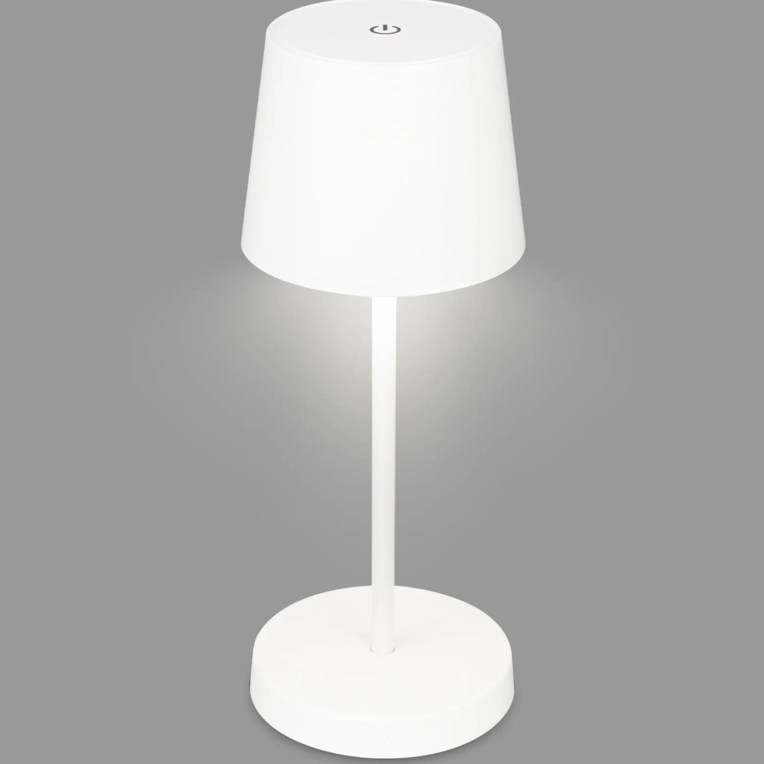 LED-Tischleuchte Piha mit Akku, weiß