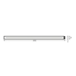 LEDVANCE Flex COB LED-Strip IP44 3.000K, 5,05m