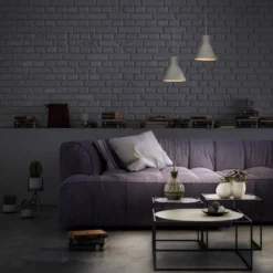 LEDVANCE Hängeleuchte Concrete Bim, Beton, dunkelgrau