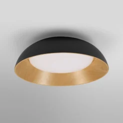 LEDVANCE LED-Deckenleuchte Orbis Alva, schwarz, Metall