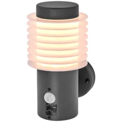 LEDVANCE LED-Wandlampe Endura Style Rondo dunkelgrau Sensor