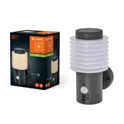 LEDVANCE LED-Wandlampe Endura Style Rondo dunkelgrau Sensor